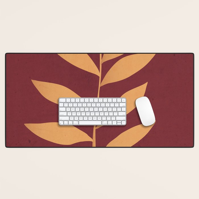 minimal plant 80 Desk Mat Gallery Image 1