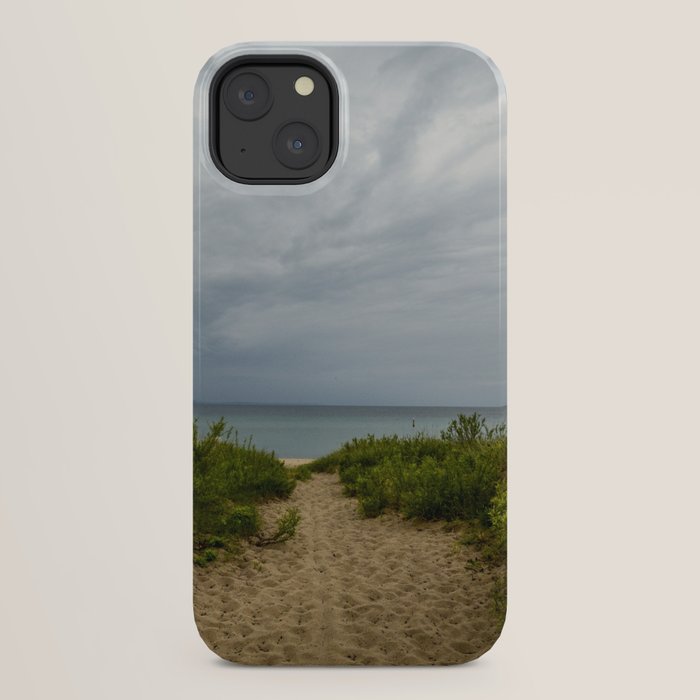 Michigan Dunes 4 - landscape photograph travel lake michigan beach nature art iPhone Case Gallery Image 22