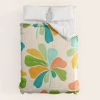 Whimsical Tropical Leaf Comforter Gallery Image 6