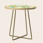 Whimsical Tropical Leaf Side Table Gallery Image 1