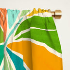 Whimsical Tropical Leaf Window Curtain Gallery Image 2