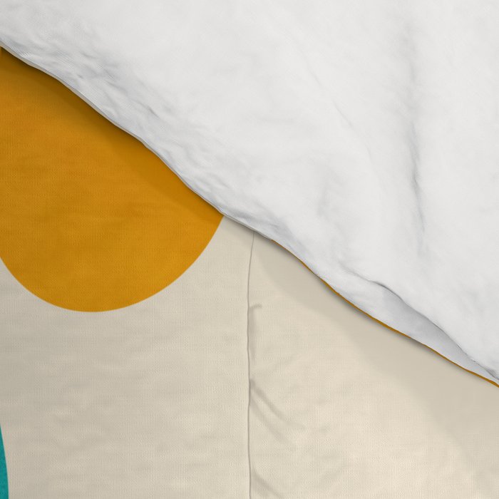 Whimsical Tropical Leaf Comforter Gallery Image 4