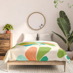 Whimsical Tropical Leaf Comforter Gallery Image 3
