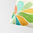 Whimsical Tropical Leaf Pillow Sham Gallery Image 4