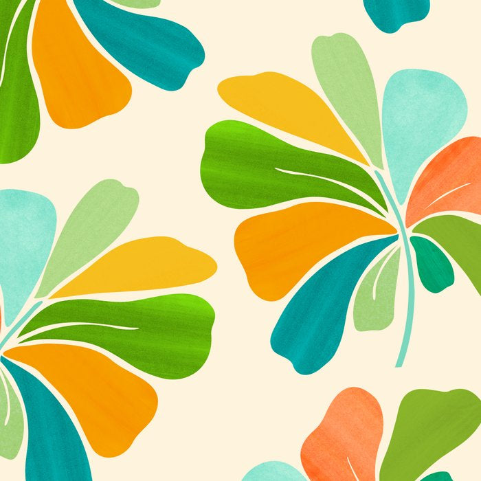 Whimsical Tropical Leaf Coffee Mug Gallery Image 2