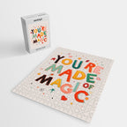 You Are Made Of Magic - colorful letters Jigsaw Puzzle Gallery Image 2