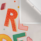 You Are Made Of Magic - colorful letters Wall Tapestry Gallery Image 3