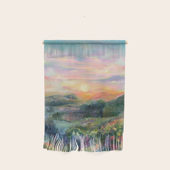 Sunset Landscape Wall Hanging Gallery Image 1