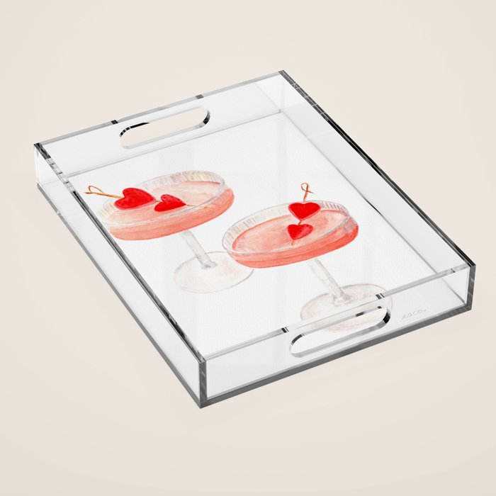 Love on the Rocks Acrylic Tray Gallery Image 1