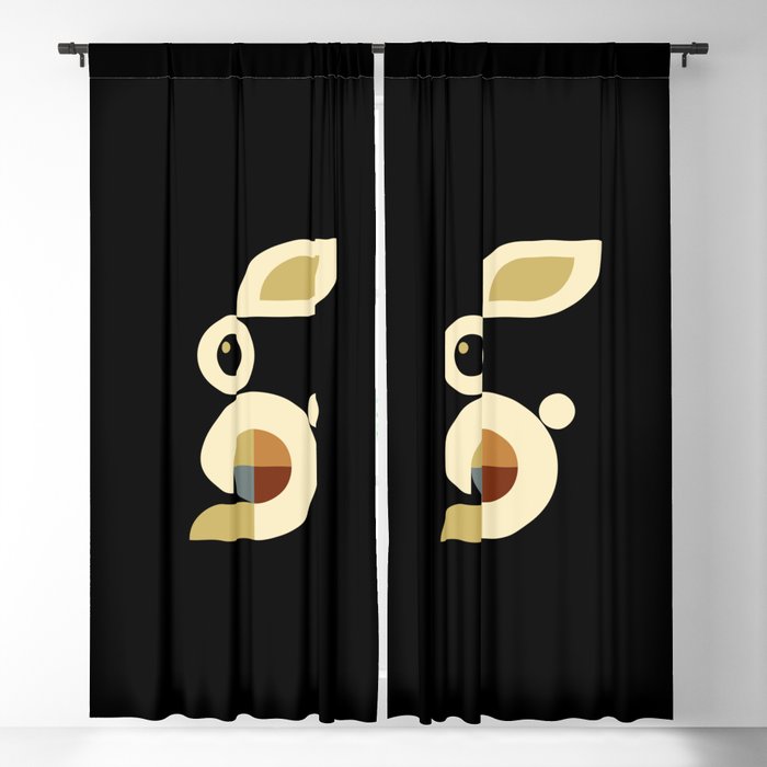 white rabbit modern Window Curtain Gallery Image 1