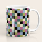 Bold Colorful Checks Pattern - Small I Coffee Mug Gallery Image 1