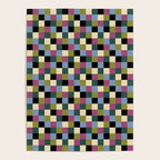 Bold Colorful Checks Pattern - Small I Poster Gallery Image 4