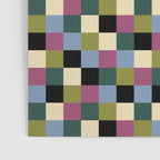 Bold Colorful Checks Pattern - Small I Poster Gallery Image 3