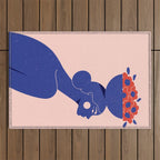 Floral Bowl Outdoor Rug Gallery Image 1