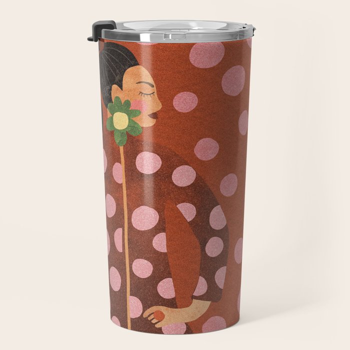 Flamenco Dance Travel Mug Gallery Image 3