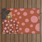 Flamenco Dance Outdoor Rug Gallery Image 1