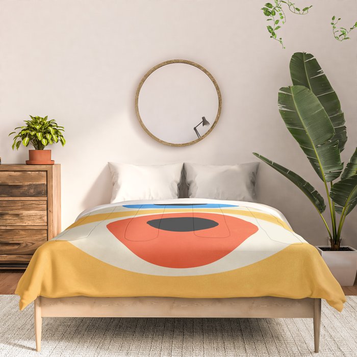 Eyes | Bauhaus III Comforter Gallery Image 3