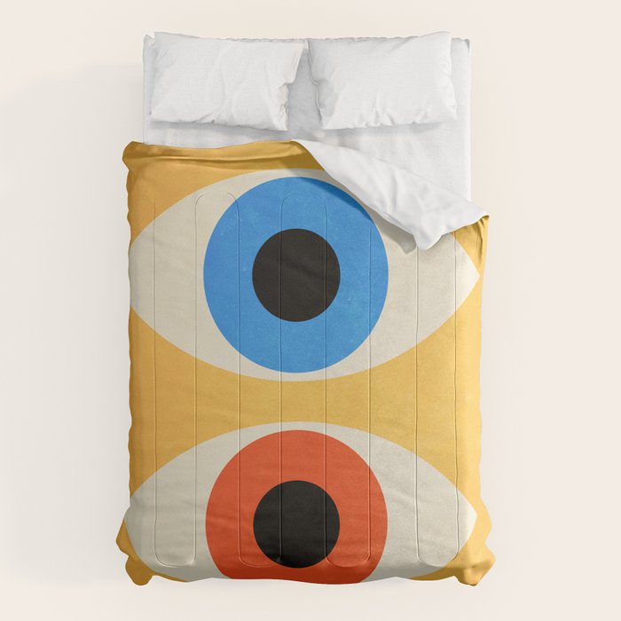 Eyes | Bauhaus III Comforter Gallery Image 1