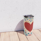 Folkloric heart Travel Mug Gallery Image 4