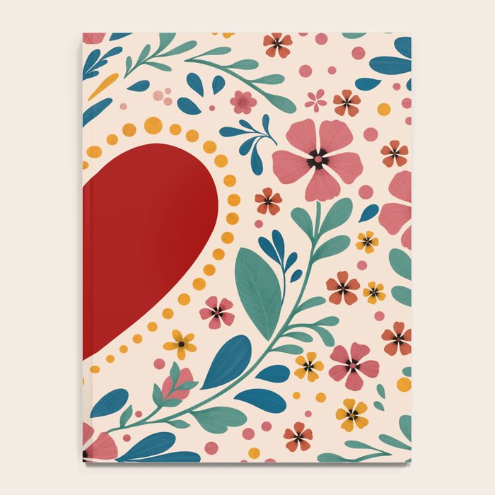 Folkloric heart Notebook Gallery Image 4