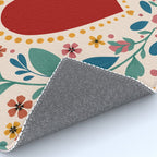 Folkloric heart Rug Gallery Image 4