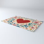 Folkloric heart Rug Gallery Image 3