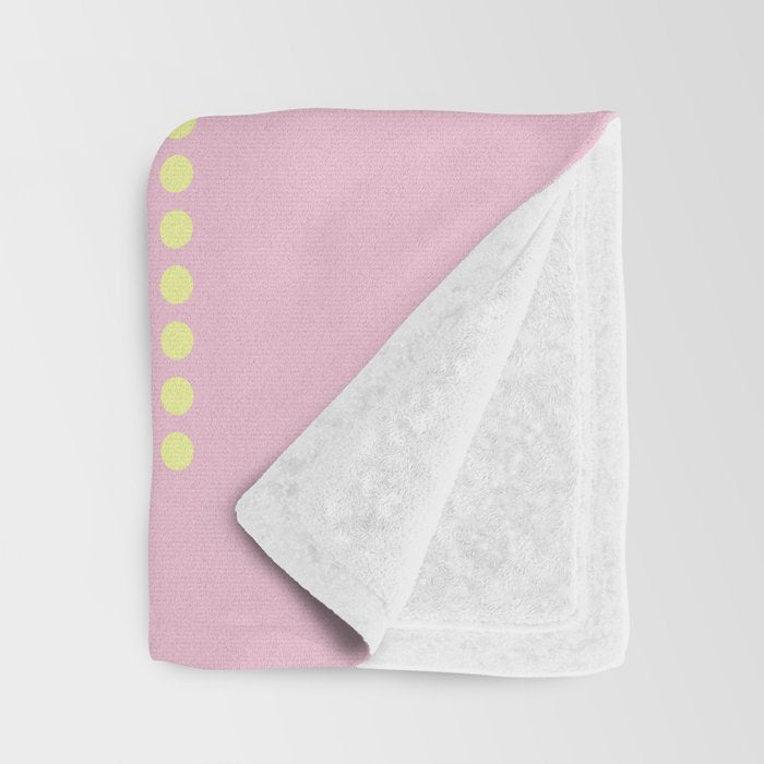 Pastel Pink Party Cocktails Throw Blanket Gallery Image 3