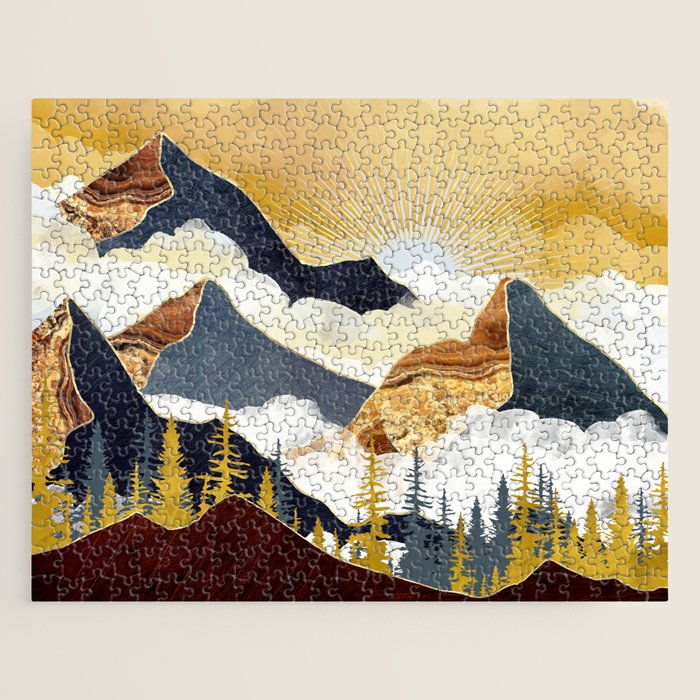Misty Peaks Jigsaw Puzzle Gallery Image 1