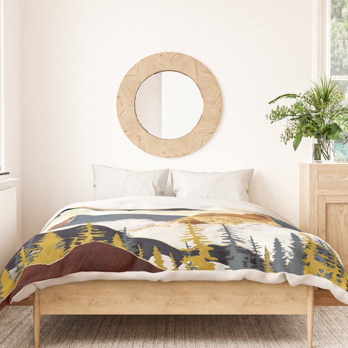 Misty Peaks Duvet Cover Gallery Image 3