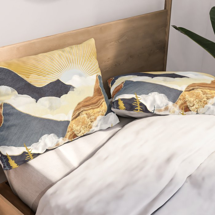 Misty Peaks Pillow Sham Gallery Image 2