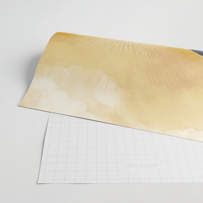Misty Peaks Wrapping Paper Gallery Image 2