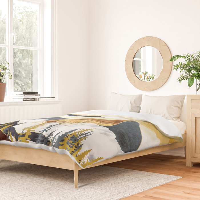 Misty Peaks Duvet Cover Gallery Image 2