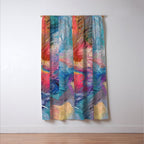 Soul-Driven Abstraction Window Curtain Gallery Image 3