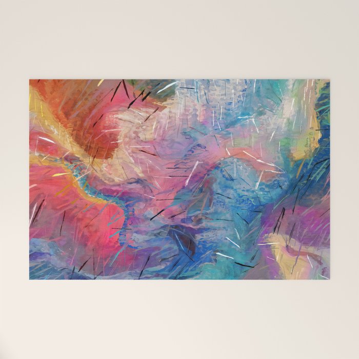 Soul-Driven Abstraction Welcome Mat Gallery Image 1