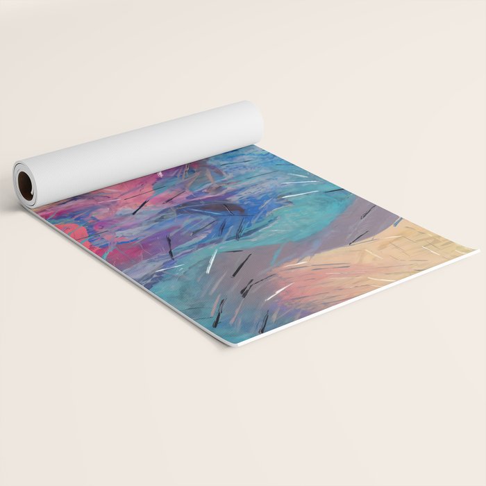 Soul-Driven Abstraction Yoga Mat Gallery Image 2