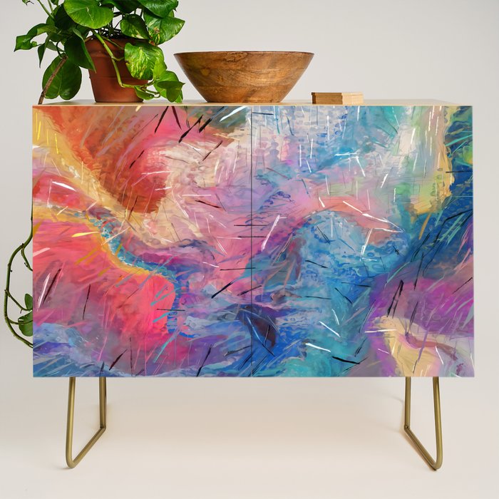 Soul-Driven Abstraction Credenza Gallery Image 1