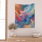Soul-Driven Abstraction Wall Tapestry Gallery Image 2