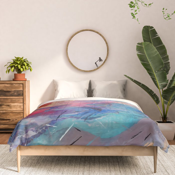 Soul-Driven Abstraction Comforter Gallery Image 3