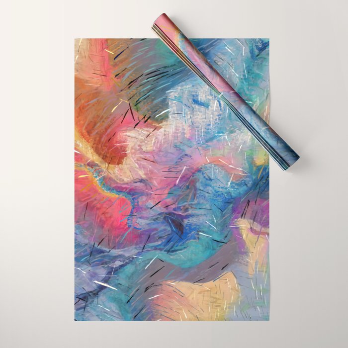 Soul-Driven Abstraction Wrapping Paper Gallery Image 1