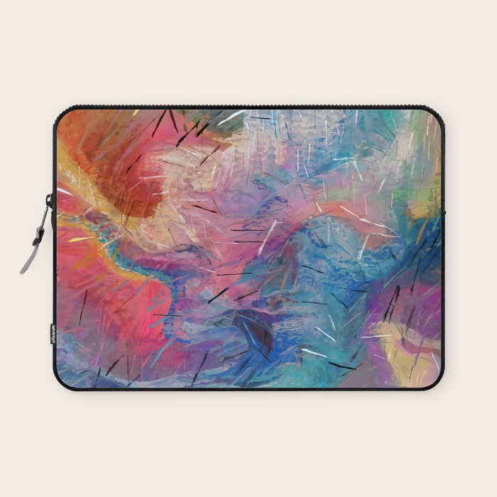 Soul-Driven Abstraction Laptop Sleeve Gallery Image 1