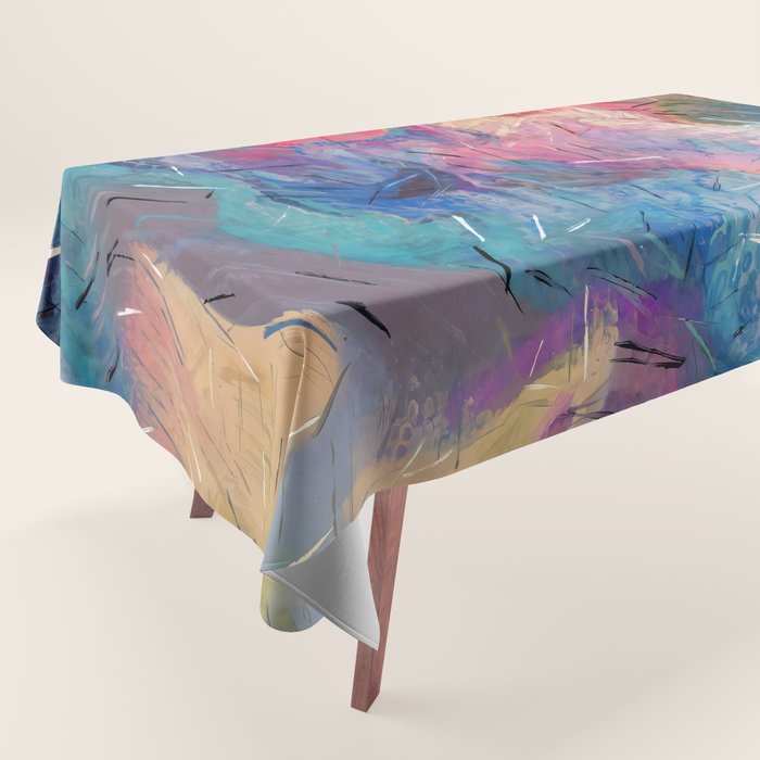 Soul-Driven Abstraction Tablecloth Gallery Image 1