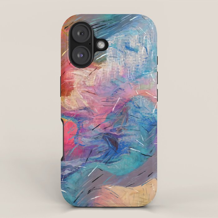 Soul-Driven Abstraction iPhone Case Gallery Image 1
