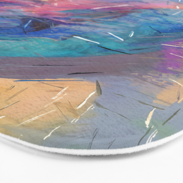 Soul-Driven Abstraction Bath Mat Gallery Image 3