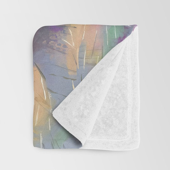 Soul-Driven Abstraction Throw Blanket Gallery Image 3