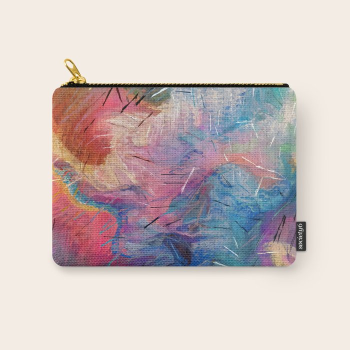 Soul-Driven Abstraction Carry All Pouch Gallery Image 1