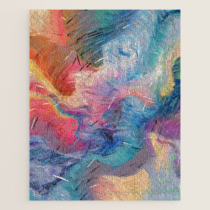 Soul-Driven Abstraction Jigsaw Puzzle Gallery Image 1