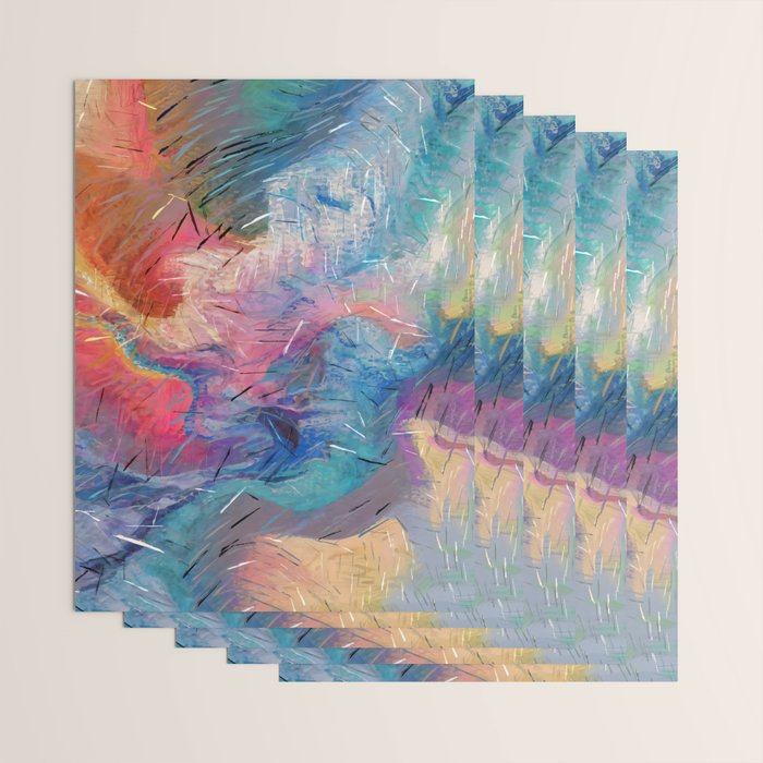 Soul-Driven Abstraction Wrapping Paper Gallery Image 3