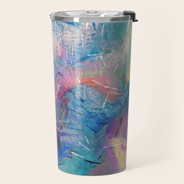 Soul-Driven Abstraction Travel Mug Gallery Image 2