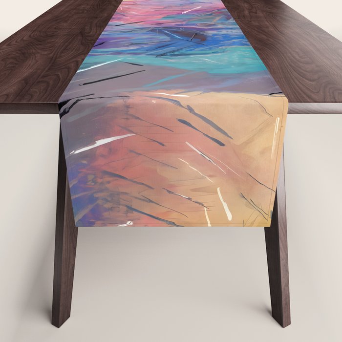 Soul-Driven Abstraction Table Runner Gallery Image 1