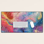 Soul-Driven Abstraction Desk Mat Gallery Image 1